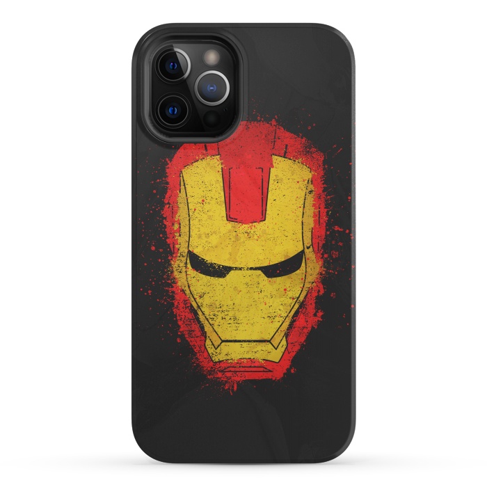 iPhone 12 Pro StrongFit Iron Man splash by Sitchko