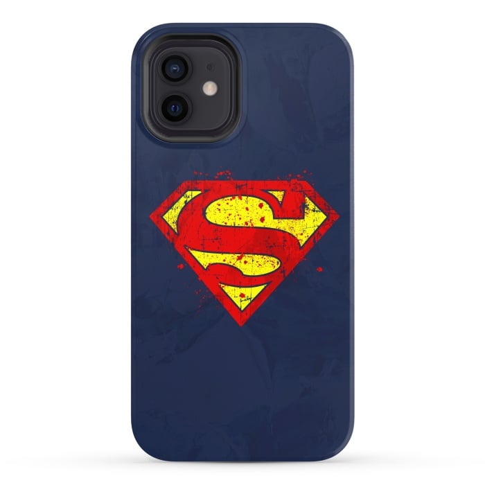 iPhone 12 StrongFit Super Man's Splash by Sitchko