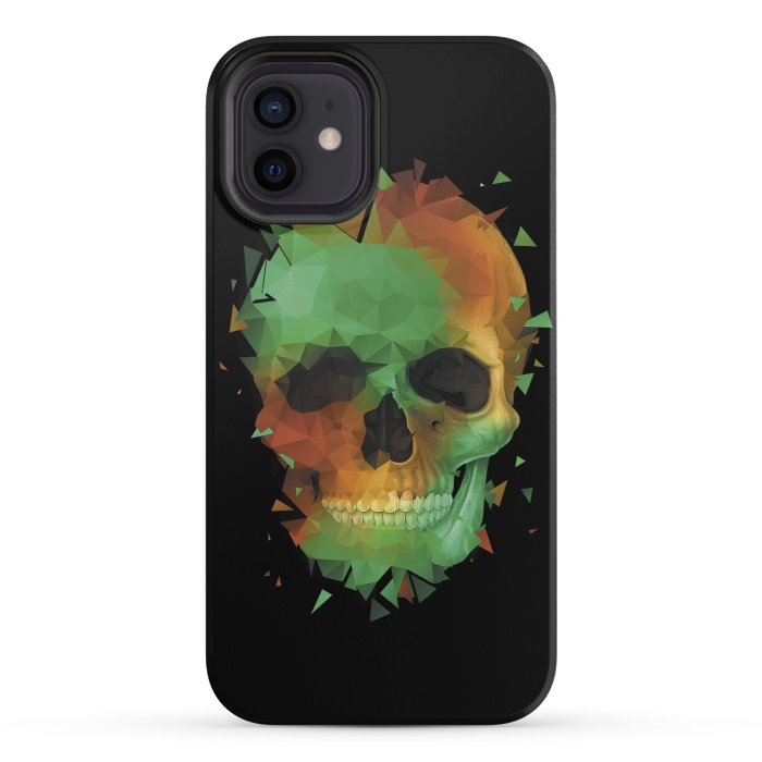 iPhone 12 mini StrongFit Geometry Reconstruction Skull by Sitchko