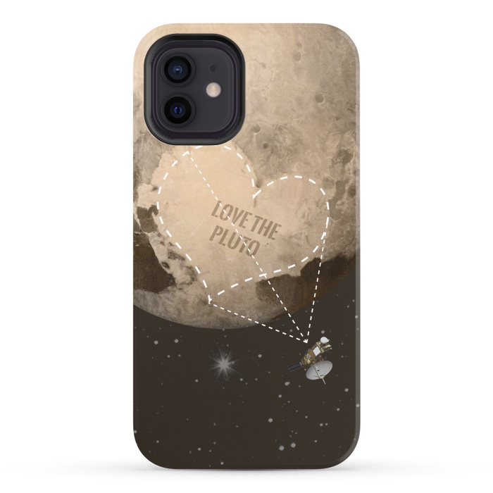iPhone 12 StrongFit Love the Pluto by Sitchko