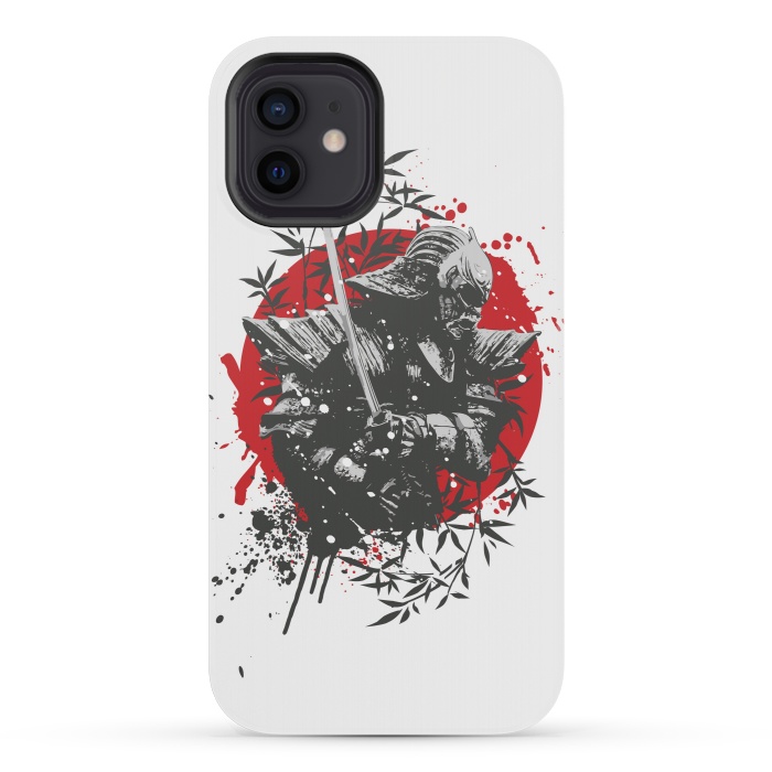iPhone 12 mini StrongFit Black Samurai by Sitchko