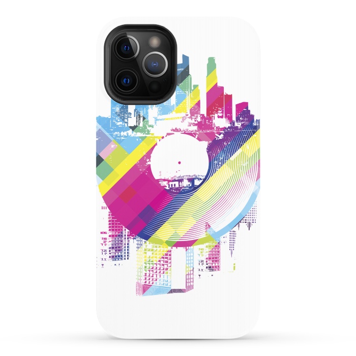 iPhone 12 Pro StrongFit Urban Vinyl Colorful by Sitchko