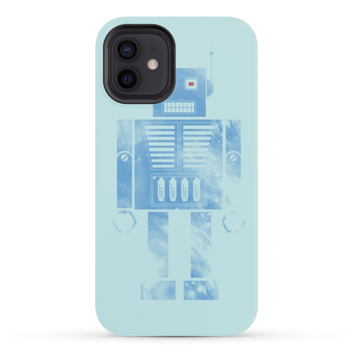 iPhone 12 mini StrongFit Robophobia by Sitchko