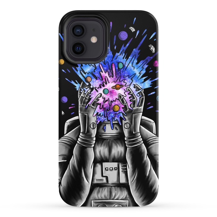 iPhone 12 StrongFit Astronaut Big Bang by Coffee Man