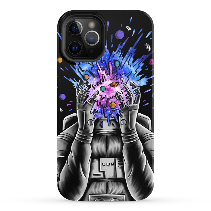 iPhone 12 Pro StrongFit Astronaut Big Bang by Coffee Man