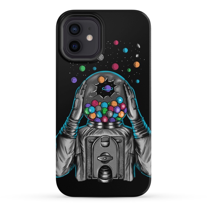iPhone 12 StrongFit Astronaut Explotion by Coffee Man