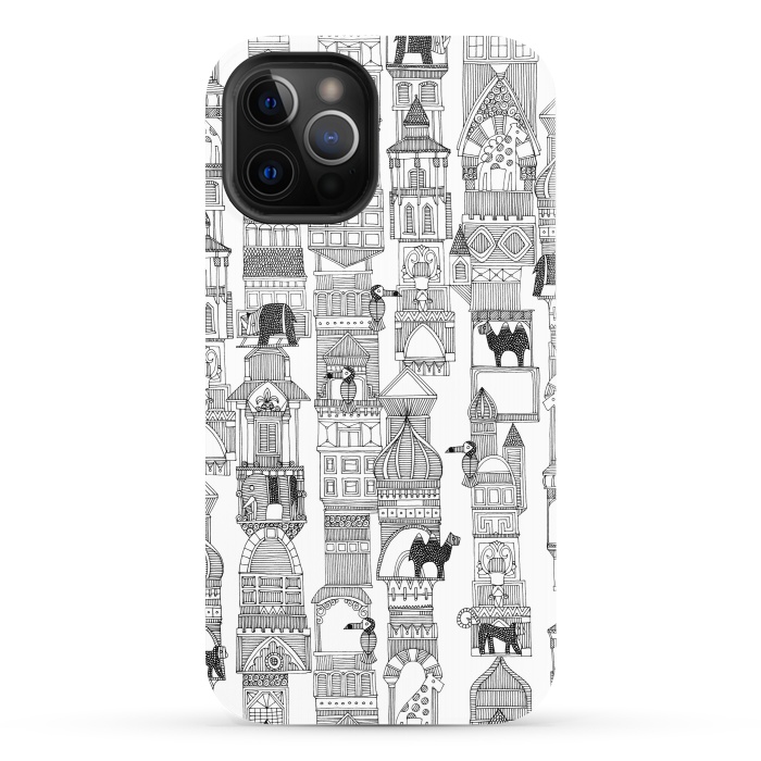 iPhone 12 Pro StrongFit Urban Jungle by Sharon Turner