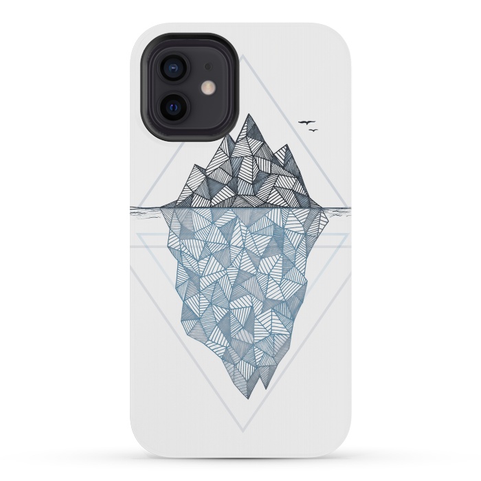 iPhone 12 mini StrongFit Iceberg by Barlena