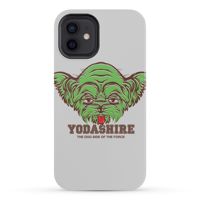 iPhone 12 mini StrongFit [ba dum tees] Yodashire by Draco