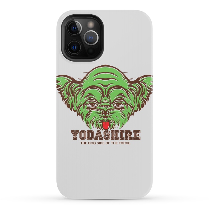 iPhone 12 Pro StrongFit [ba dum tees] Yodashire by Draco