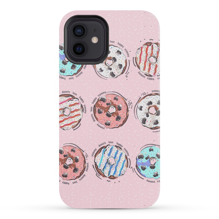 iPhone 12 mini StrongFit Donut Love 3 by MUKTA LATA BARUA