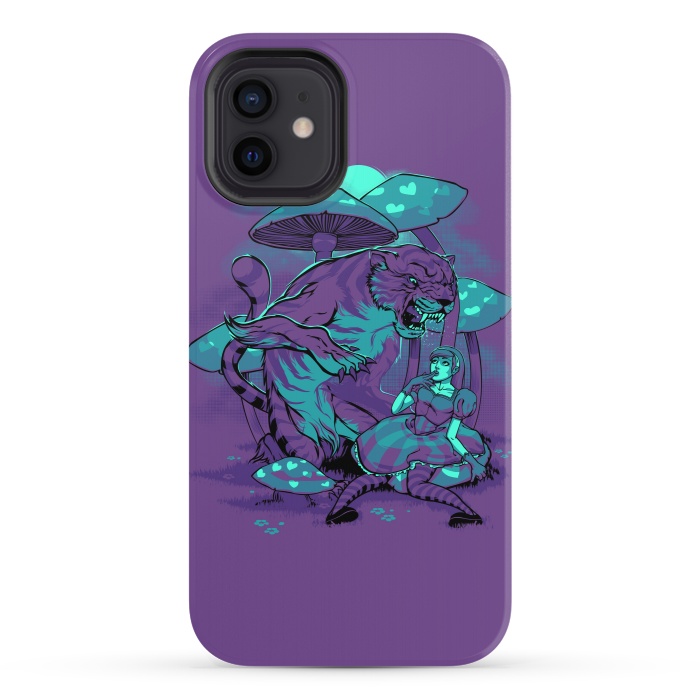 iPhone 12 StrongFit Cheshire Cat by Draco