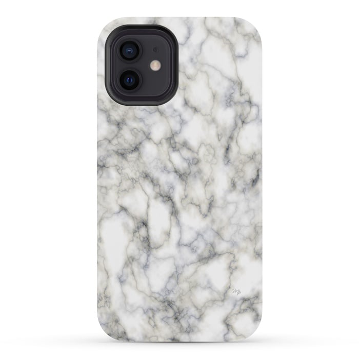 iPhone 12 mini StrongFit Classic Marble by Martina