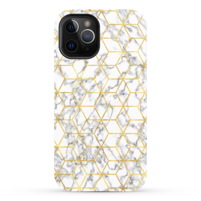 iPhone 12 Pro StrongFit Graphic Marble by Martina