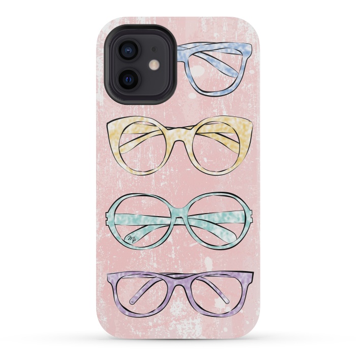 iPhone 12 mini StrongFit Funky Glasses by Martina