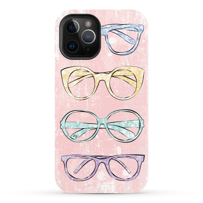 iPhone 12 Pro StrongFit Funky Glasses by Martina