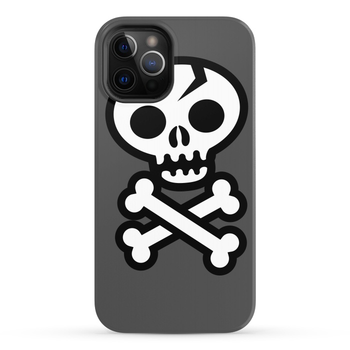 iPhone 12 Pro StrongFit Skull & Crossbones by Wotto
