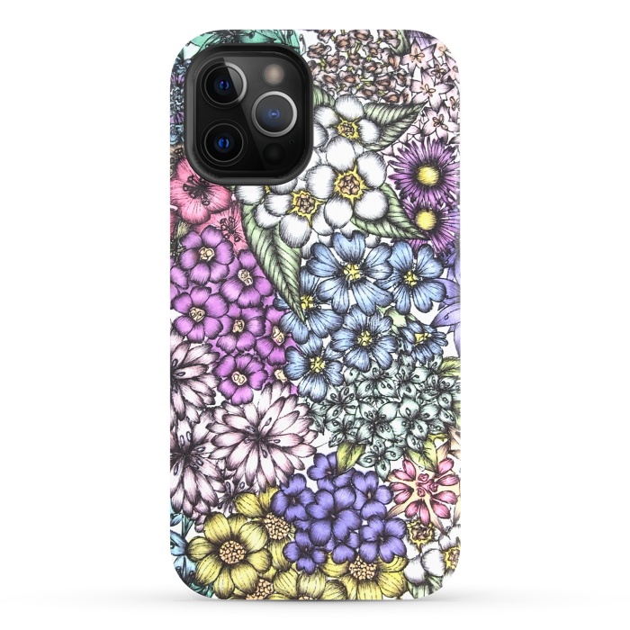 iPhone 12 Pro StrongFit A Bevy of Blossoms by ECMazur 