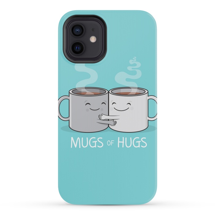 iPhone 12 mini StrongFit Mugs of Hugs by Wotto