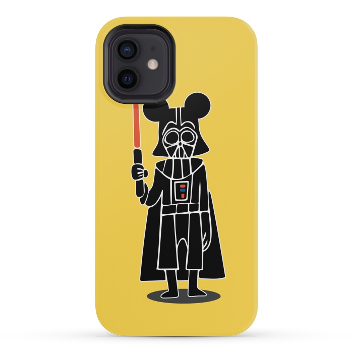 iPhone 12 mini StrongFit Darth Vader Mouse Mickey Star Wars Disney by Alisterny