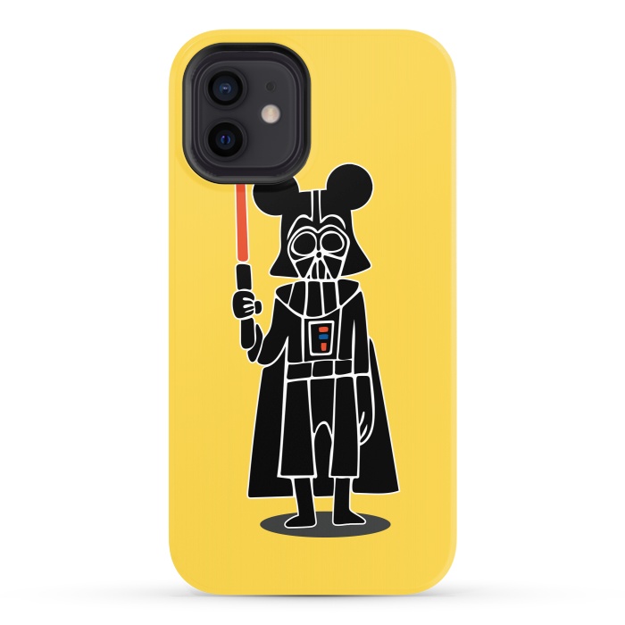 iPhone 12 StrongFit Darth Vader Mouse Mickey Star Wars Disney by Alisterny