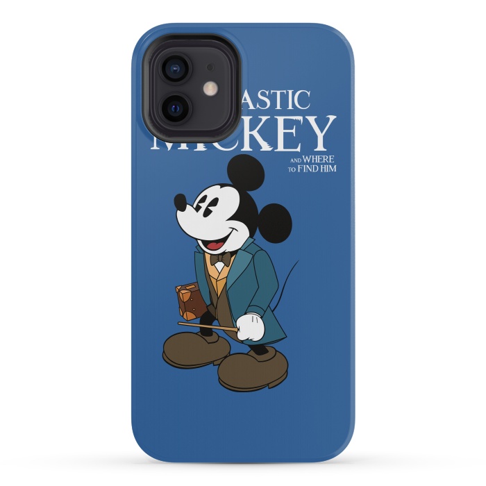 iPhone 12 mini StrongFit Fantastic Mickey by Alisterny