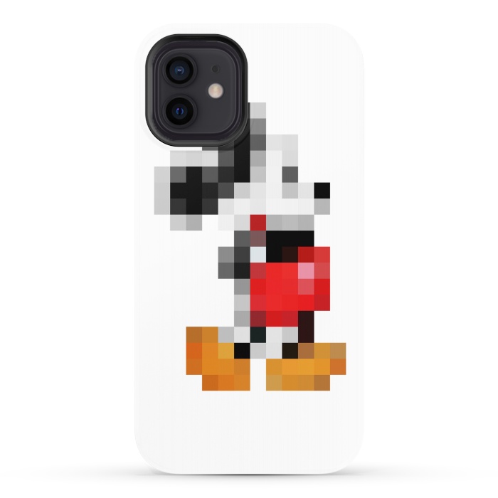 iPhone 12 StrongFit Mickey Mouse Pixel by Alisterny