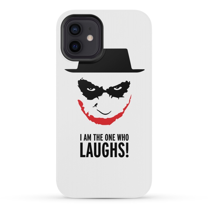 iPhone 12 mini StrongFit Heisenberg Joker I Am The One Who Laughs Breaking Bad Dark Knight  by Alisterny