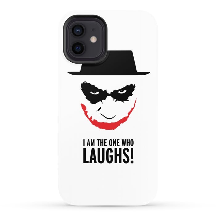 iPhone 12 StrongFit Heisenberg Joker I Am The One Who Laughs Breaking Bad Dark Knight  by Alisterny