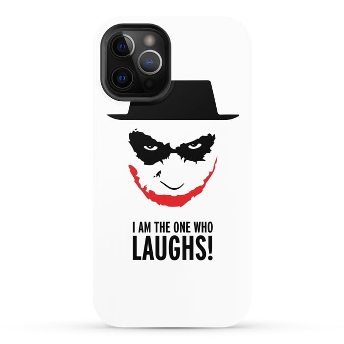 iPhone 12 Pro StrongFit Heisenberg Joker I Am The One Who Laughs Breaking Bad Dark Knight  by Alisterny