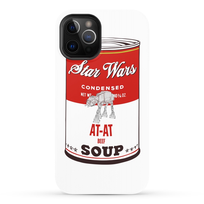 iPhone 12 Pro StrongFit Star Wars Campbells Soup At-At by Alisterny