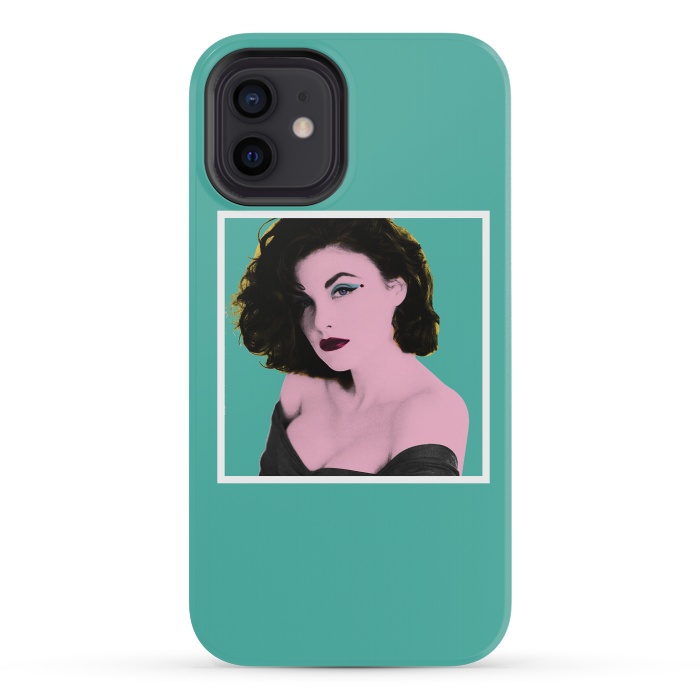 iPhone 12 mini StrongFit Twin Peaks Audrey Horne Pop Art by Alisterny