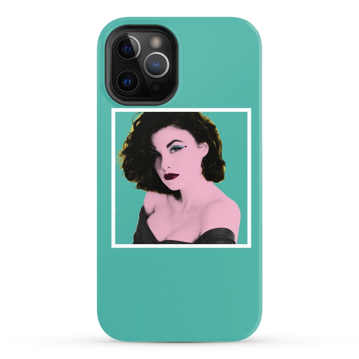 iPhone 12 Pro StrongFit Twin Peaks Audrey Horne Pop Art by Alisterny