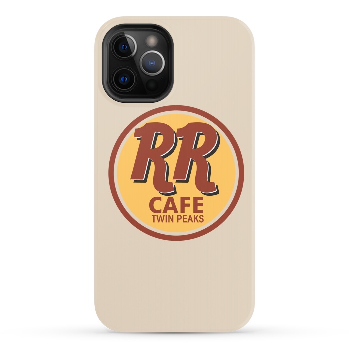 iPhone 12 Pro StrongFit Twin Peaks RR Cafe by Alisterny