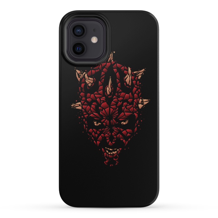 iPhone 12 mini StrongFit SHATTERED EVIL by SKULLPY