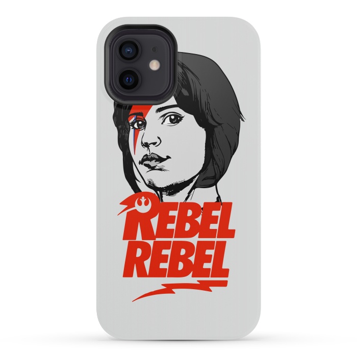 iPhone 12 mini StrongFit Rebel Rebel Jyn Erso David Bowie Star Wars Rogue One  by Alisterny