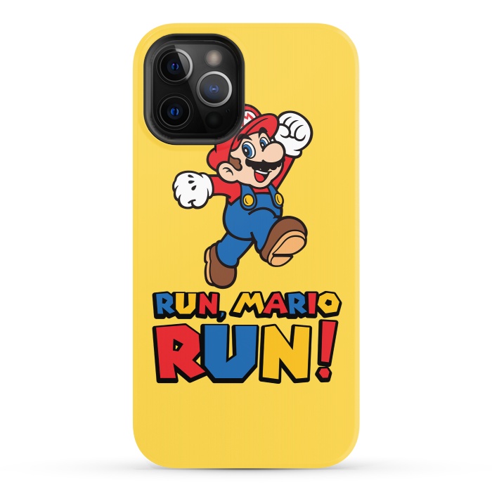 iPhone 12 Pro StrongFit Run, Mario Run by Alisterny