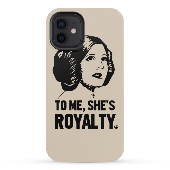 iPhone 12 mini StrongFit Princess Leia To Me Shes Royalty by Alisterny