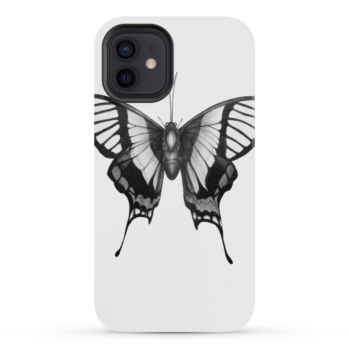 iPhone 12 mini StrongFit Butterfly Wings by ECMazur 