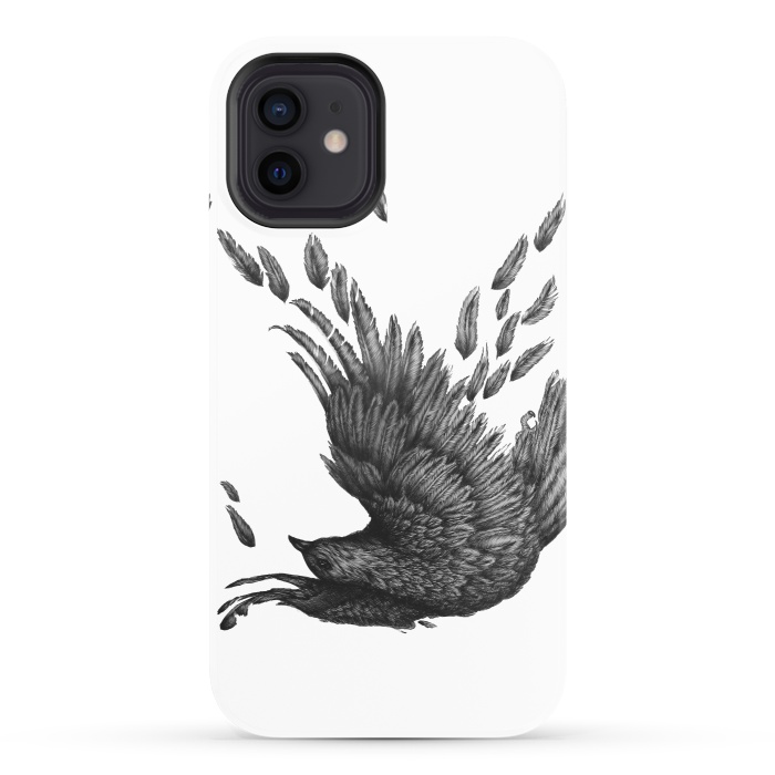 iPhone 12 StrongFit Raven Unravelled by ECMazur 