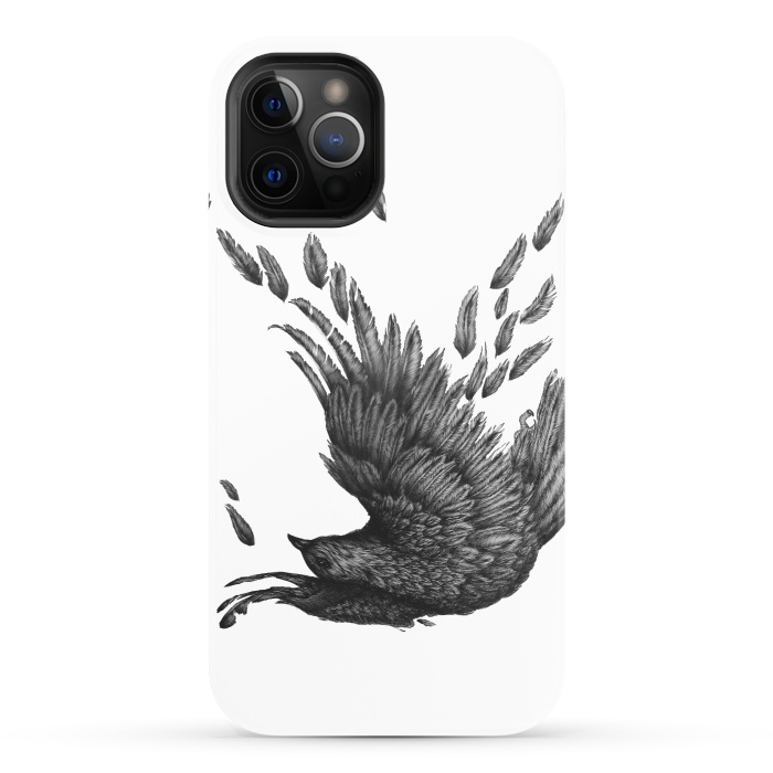 iPhone 12 Pro StrongFit Raven Unravelled by ECMazur 