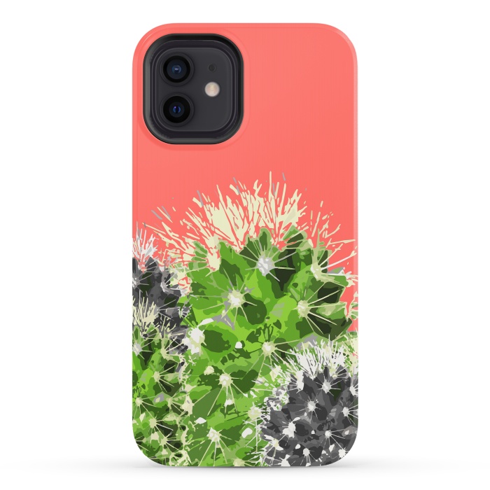 iPhone 12 StrongFit Cactus by MUKTA LATA BARUA