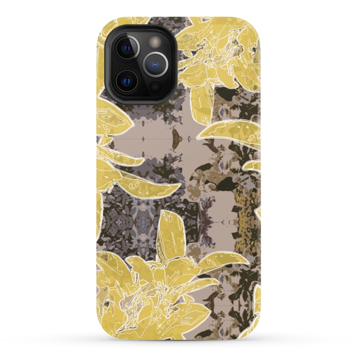 iPhone 12 Pro StrongFit YellowBells by Zala Farah