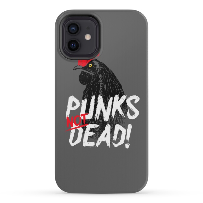 iPhone 12 mini StrongFit Punks not dead! by Mitxel Gonzalez
