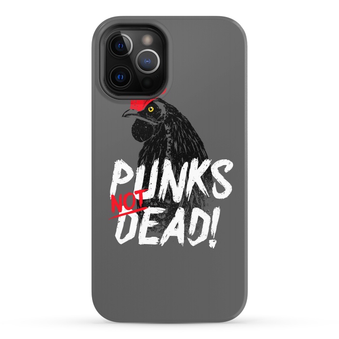 iPhone 12 Pro StrongFit Punks not dead! by Mitxel Gonzalez