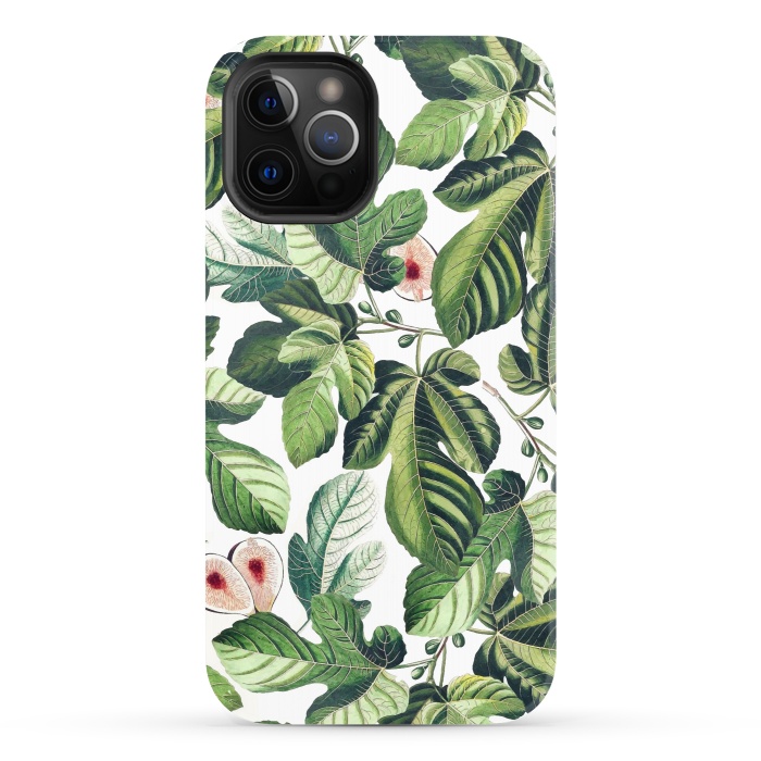 iPhone 12 Pro StrongFit Fig Garden by Uma Prabhakar Gokhale