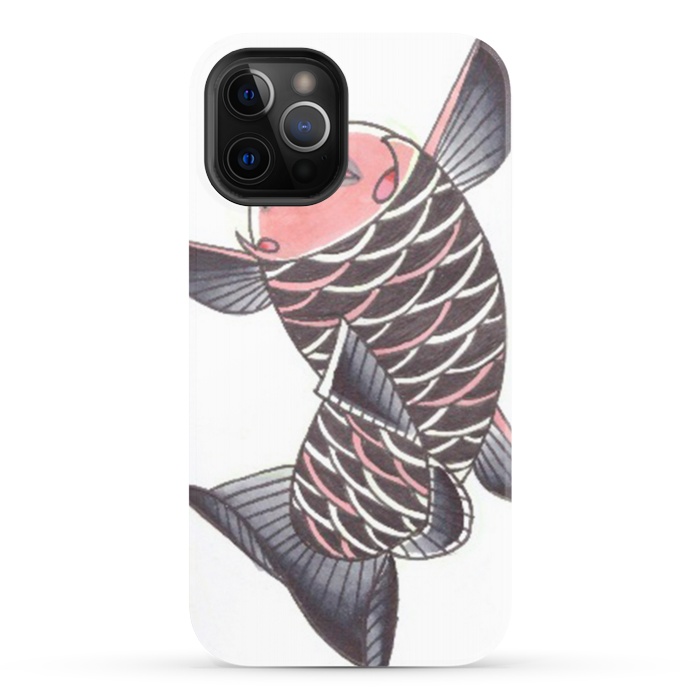 iPhone 12 Pro StrongFit Pigfish by Evaldas Gulbinas 