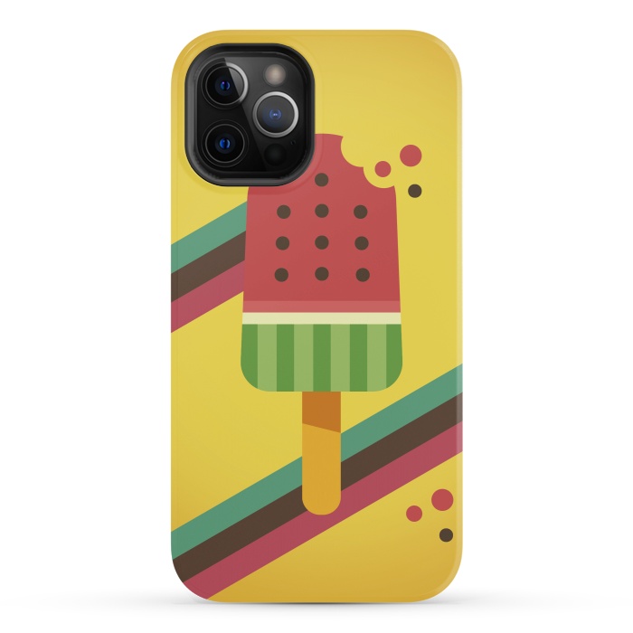 iPhone 12 Pro StrongFit Hot & Fresh Watermelon Ice Pop by Dellán
