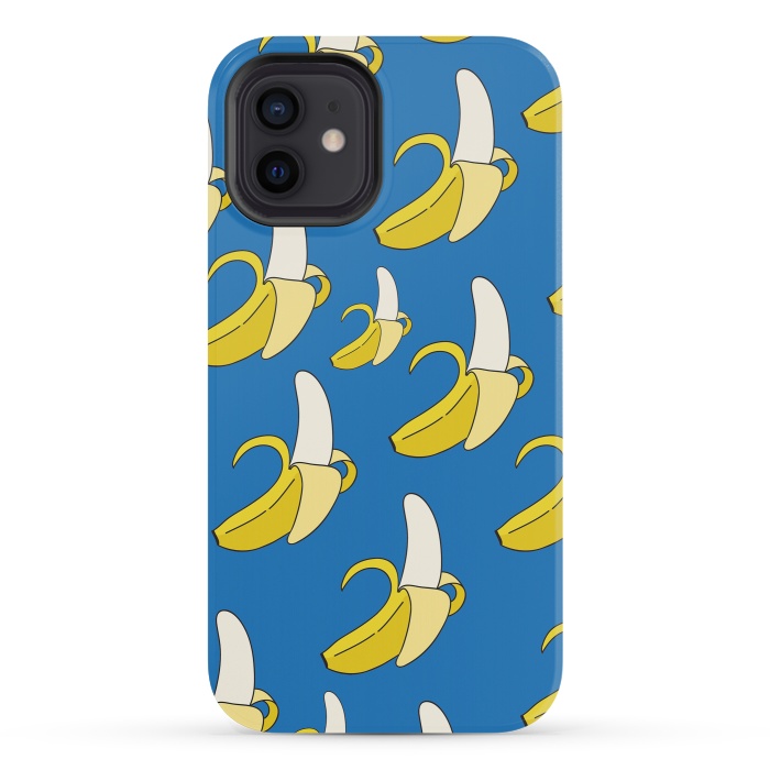 iPhone 12 mini StrongFit bananas by Rossy Villarreal