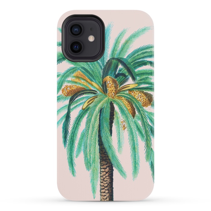 iPhone 12 mini StrongFit Coconut Island by Uma Prabhakar Gokhale